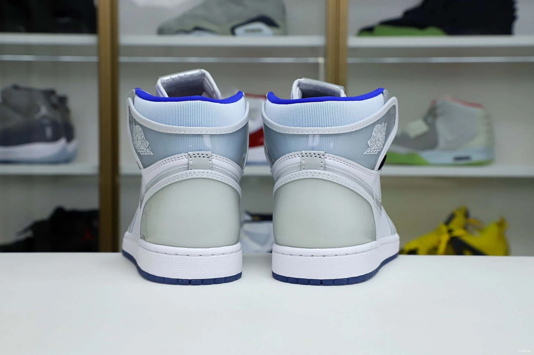 HIGH 1 AIR ZOOM JORDAN 'RACER BLUE' 0723